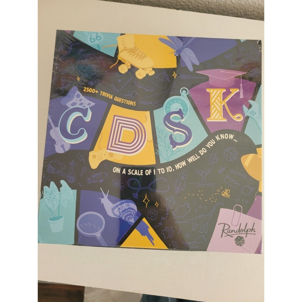 Randolph CDSK | Trivia Party and Team Game | Ages 14+ | 2 to 16 Players | H2 H1